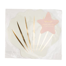 Load image into Gallery viewer, Seashell Paper Placemat (set of 12)