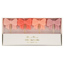 Load image into Gallery viewer, Meri Meri Pink Bow Candles