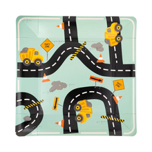 Load image into Gallery viewer, Construction Road Plate