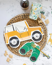Load image into Gallery viewer, Safari Jeep Shaped Paper Plate