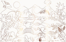 Load image into Gallery viewer, Meri Meri Dinosaurs Coloring Placemats