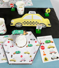 Load image into Gallery viewer, Taxi Shape Plates 12PK