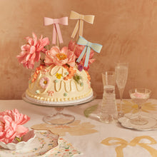 Load image into Gallery viewer, Meri Meri Pastel Bow Cake Toppers