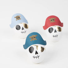 Load image into Gallery viewer, Meri Meri  Pirate Skulls Surprise Balls