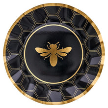 Load image into Gallery viewer, Honeybee Wavy Dinner Plate