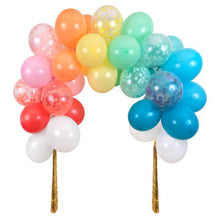 Load image into Gallery viewer, Meri Meri Rainbow Balloon Arch Kit