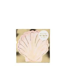 Load image into Gallery viewer, Meri Meri Watercolor Clam Shell Napkin