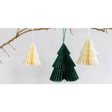 Load image into Gallery viewer, Botanical 3D Green/Cream Trees