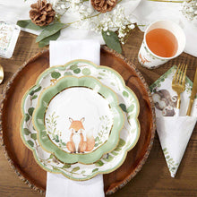 Load image into Gallery viewer, Woodland Baby 9 in. Premium Paper Plates