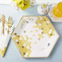 Load image into Gallery viewer, Sweet as Can Bee 9 in. Premium Paper Plates