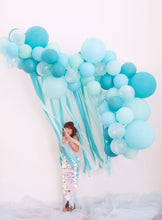 Load image into Gallery viewer, Meri Meri Blue Balloon Arch And Streamer Kit