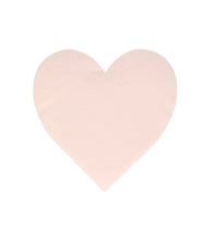Load image into Gallery viewer, Meri Meri Pink Tone Large Heart Napkins