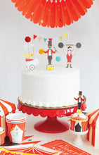 Load image into Gallery viewer, Carnival Cake Topper Set