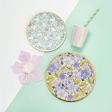 Load image into Gallery viewer, In Full Bloom Small Paper Party Plates
