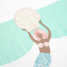 Load image into Gallery viewer, Meri Meri Mermaid Fringe Garland