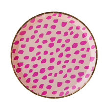Load image into Gallery viewer, Pink Cheetah Dinner Plate