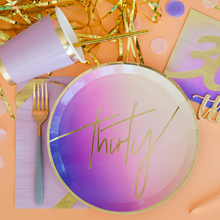 Load image into Gallery viewer, Milestone Dirty 30 Dinner Plate