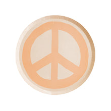 Load image into Gallery viewer, Peace & Love Peace Dessert Plates