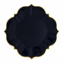 Load image into Gallery viewer, Navy Blue Scalloped Side Plates