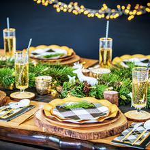 Load image into Gallery viewer, Black Buffalo Check Guest Napkin