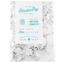 Load image into Gallery viewer, Silver and White Confetti