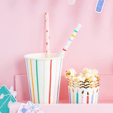 Load image into Gallery viewer, Oui Party Birthday Paper Party Cups