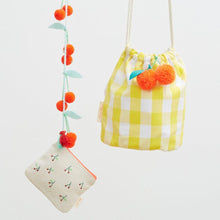 Load image into Gallery viewer, Meri Meri Cherry Gingham Drawstring