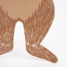 Load image into Gallery viewer, Meri Meri Brown Bear Plate