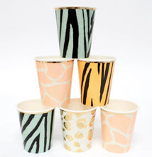 Load image into Gallery viewer, Meri Meri Safari Animal Print Cups
