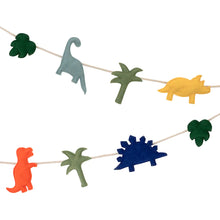 Load image into Gallery viewer, Meri Meri Felt Dinosaur Garland