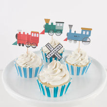 Load image into Gallery viewer, Meri Meri Train Cupcake Kit
