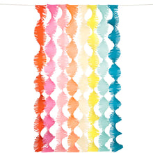 Load image into Gallery viewer, Meri Meri Rainbow Twisty Fringe Backdrop