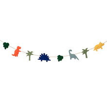 Load image into Gallery viewer, Meri Meri Felt Dinosaur Garland