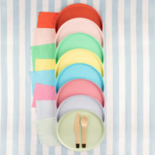 Load image into Gallery viewer, Meri Meri Small Bright Mix Compostable Plates