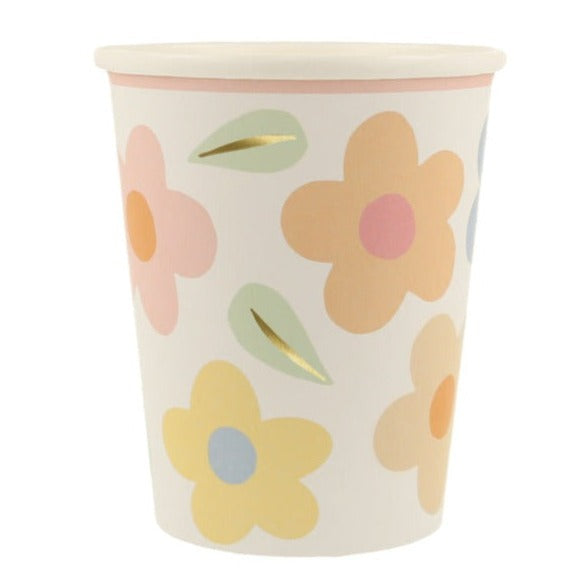 Meri Meri Happy Flowers Cups