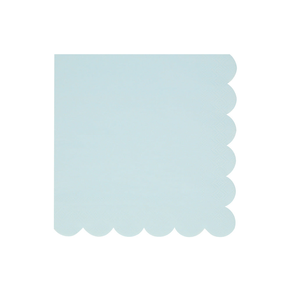 Meri Meri Summer Sky Blue Large Napkins