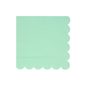 Meri Meri Sea Foam Green Large Napkins