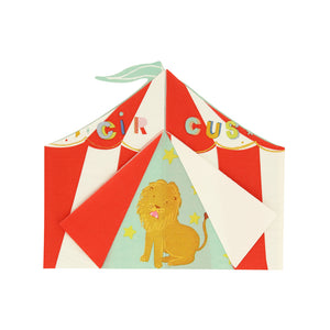 Meri Meri Circus Big Top Shaped Napkin