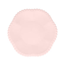 Load image into Gallery viewer, Meri Meri Pink Dot Edged Flower Compostable Side Plate
