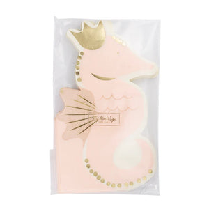 Seahorse Shaped Dinner Napkins