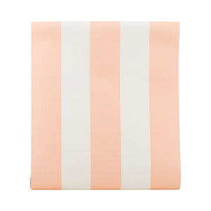 Pink Striped Table Runner