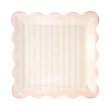 Load image into Gallery viewer, Pink Striped 10&quot; Plate
