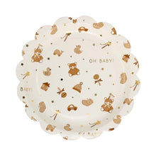 Load image into Gallery viewer, Teddy Bear Baby Pattern Plate
