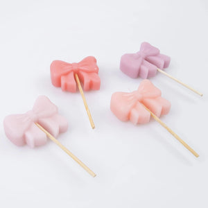 Meri Meri Pink Bow Candles