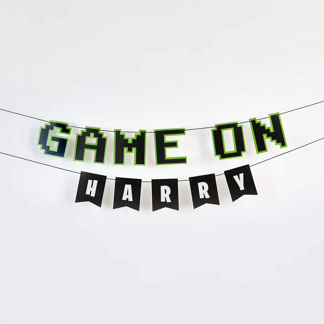 Game On Personalised Banner