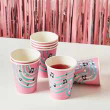 Load image into Gallery viewer, Musical Notes Paper Cups
