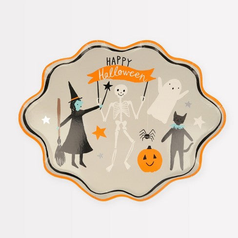 Meri Meri Happy Halloween Plates