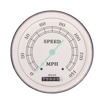 Miles Per Hour - Speedometer Plate