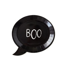 Load image into Gallery viewer, Frank &amp; Mummy Boo! Shaped Paper Plate

