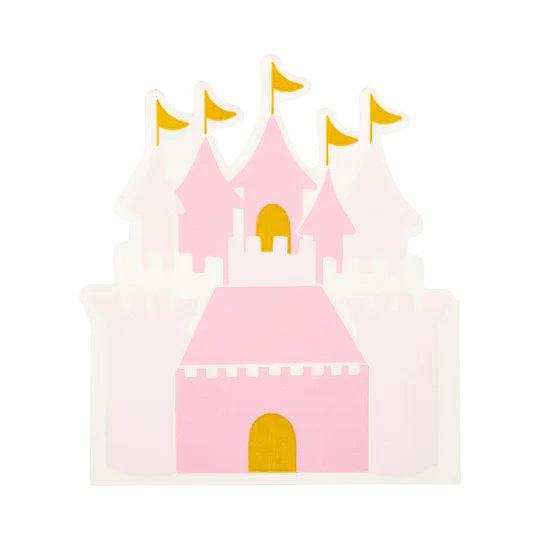 Princess Castle Shaped Guest Napkin